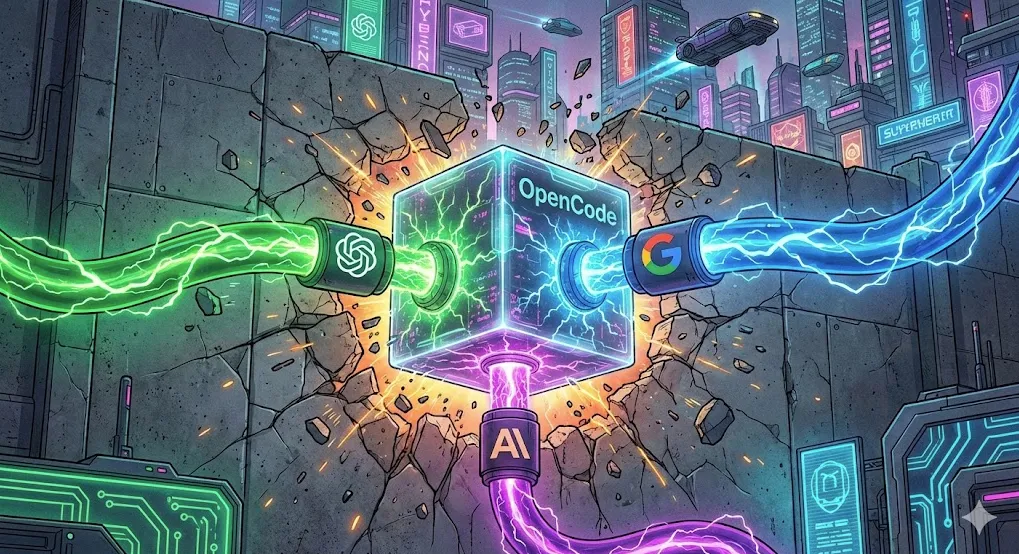 格局小了！Anthropic封杀令下，OpenCode教它做人：开源+全模型解锁，才是程序员的终极自由